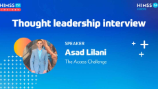 Asad Lilani at the Access Challenge_HIMSS24 Europe
