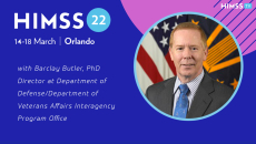 Barclay Butler, director of the DOD/VA Interagency Program Office