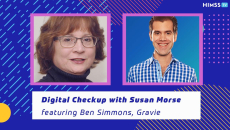 Ben Simmons, VP of insurance at Gravie and Susan Morse