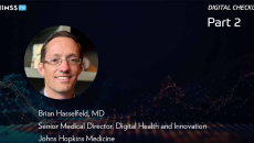 Dr. Brian Hasselfeld at Johns Hopkins Medicine Part 2_ AI concept with dots and lines Photo by your_photo/iStock/Getty Images Plus