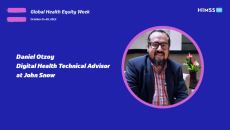 Daniel Otzoy, digital health technical advisor at John Snow, Inc.