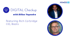 Rich Corbridge, CIO at Boots UK and Ireland and Dillan Yogendra