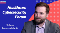 Erik Decker, CISO at Intermountain Health.