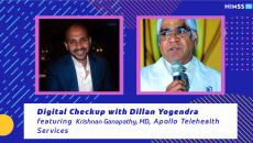 Professor Krishnan Ganapathy, director of Apollo Telehealth Services