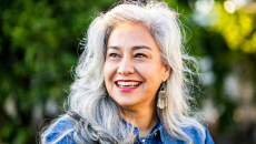 Smiling person