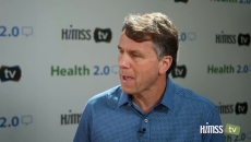 Glen Tullman talking to HIMSS TV