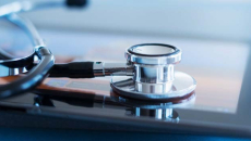 stethoscope on tablet