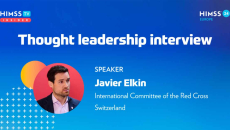 Javier Elkin at the International Committee of the Red Cross_HIMSS24 Europe