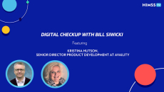Kristina Hutson, senior director of product development at Availity and Bill Siwicki