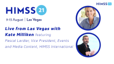 Pascal Lardier, VP of events and media content for HIMSS International