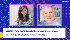 Lee Shapiro, a partner at 7wireVenture and Laura Lovett