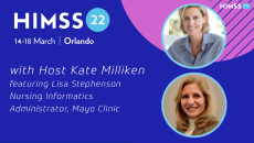 Mayo Clinic nursing informatics administrator Lisa Stephenson and Kate Milliken