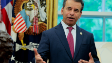 FDA Commissioner Marty Makary speaks in the Oval Office