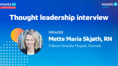 Mette Maria Skjøth at Odense University Hospital_HIMSS24 Europe