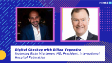 Dr. Risto Miettunen, president of the International Hospital Federation