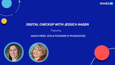 Jessica Hagen and PharmStars CEO Naomi Fried