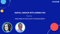 Dr. Nigel Spier, OBGYN and team lead for ModMed OBGYN and Andrea Fox