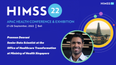 Praveen Deorani, senior data scientist at the Singapore Ministry of Health's Office of Healthcare Transformation