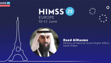 Raed AlHazme, Saudi Arabia's Ministry of National Guard Health Affairs_HIMSS25 Europe
