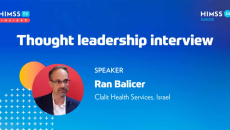 Ran Balicer at Clalit Health Services_HIMSS24 Europe