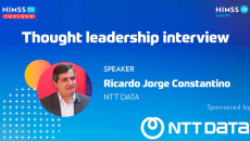 Ricardo Jorge Constantino at NTT DATA_HIMSS24 Europe