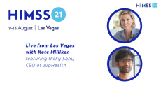 Ricky Sahu, CEO at 1upHealth and Kate Milliken