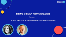 Andrea Fox and Robert Anderson, Jr., CEO of Cyber Defense Labs