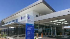 Entrance to St Vincent’s Private Community Hospital in Griffith, New South Wales