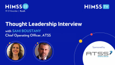 Lisa Thomlinson and ATSS Chief Operating Officer Sami Boustany