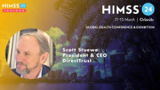 Scott Stuewe at DirectTrust_Palm trees and skyscrapers in Orlando Photo by Gabriele Maltinti/iStock/Getty Images Plus