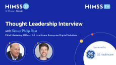 GE Healthcare Enterprise Digital Solutions CMO Simon Philip Rost and Bruce Steinberg