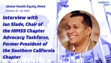 Ian Slade, chair of the HIMSS Chapter Advocacy Taskforce