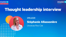 Stéphanie Allassonière at the Univérsite Paris Cité_HIMSS24 Europe