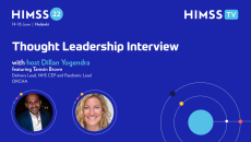 Dr. Tamsin Brown, delivery lead at NHS England Clinical Entrepreneur Programme and Dillan Yogendra