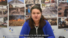 Ukrainian Ambassador Oksana Markarova addresses HIMSS23