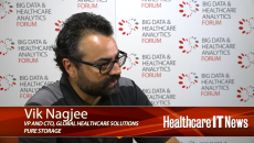 Vik Nagjee, VP and CTO for global healthcare solutions at Pure Storage