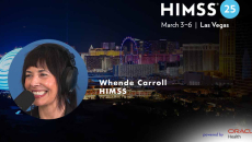 Whende Carroll at HIMSS_Las Vegas skyline Photo by halbergman/E+/Getty Images