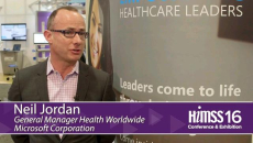 Neil Jordan, General Manager Health Worldwide for Microsoft