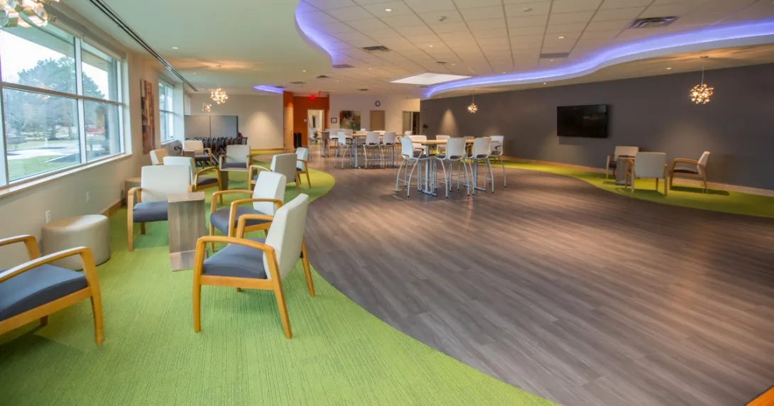 Horizon Health interior lounge
