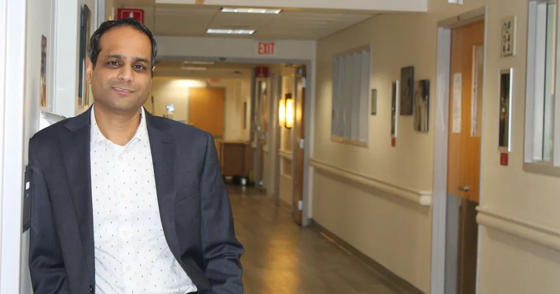 Dr. Brian Patel of Sturdy Memorial Hospital