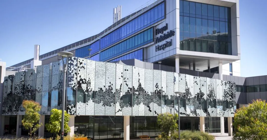 Facade of the Royal Adelaide Hospital
