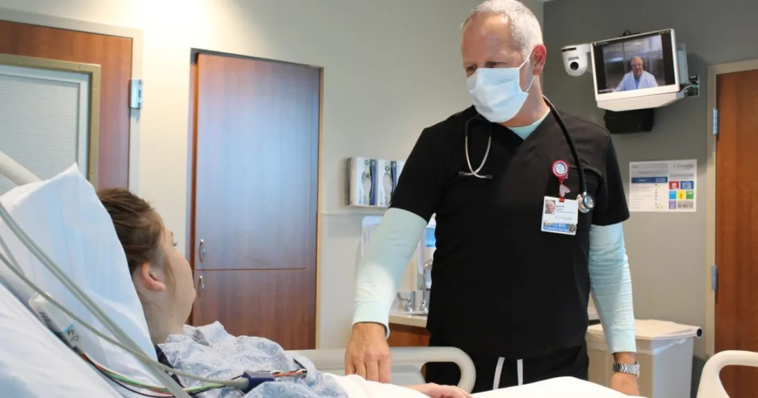 Martin Gibbs, Covenant Health, Dr. Jesse Doers, telehealth