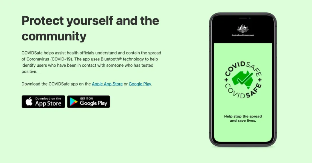 Australia's COVIDSafe contact tracing app