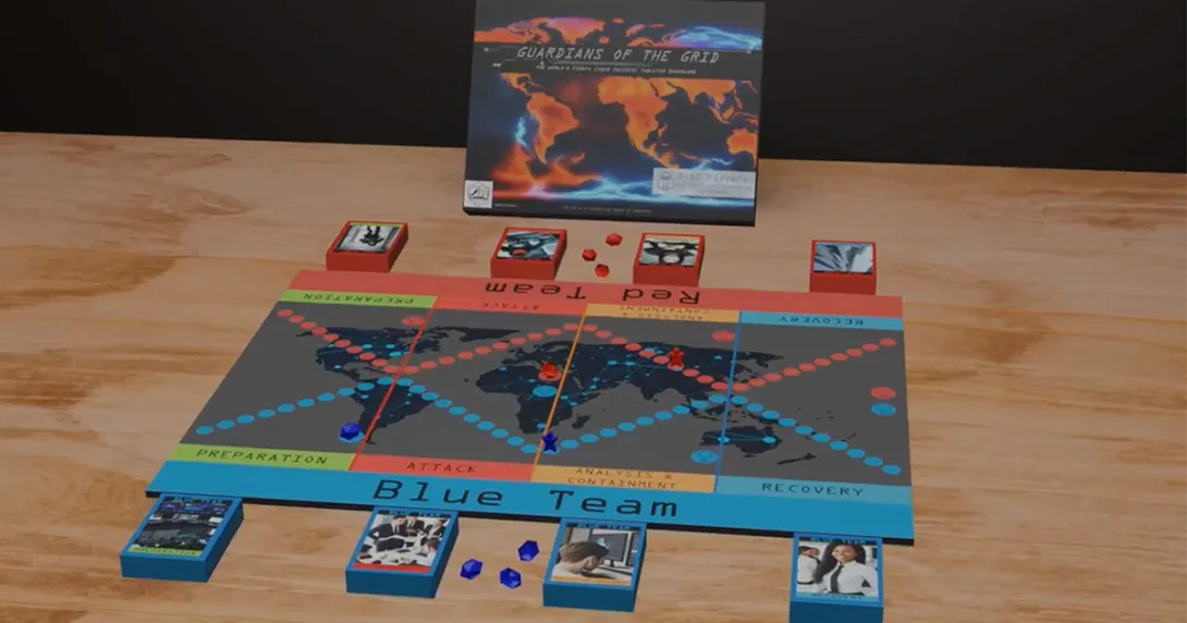 Guardians of the Grid tabletop exercise board game