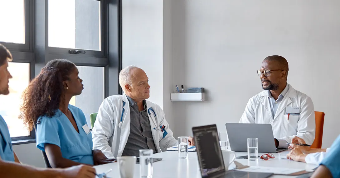 Dcotors and nurses meeting