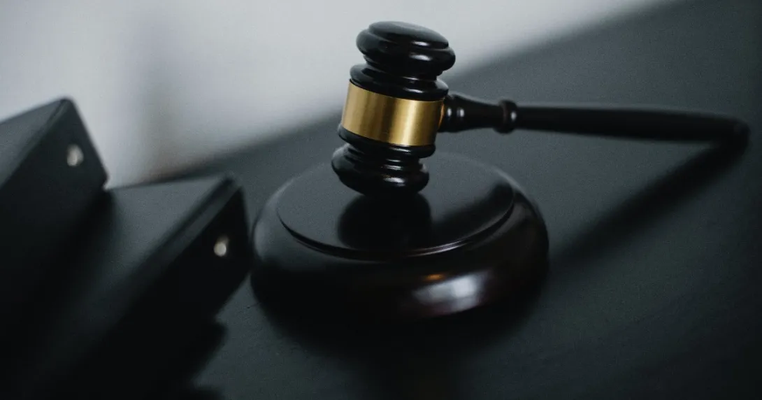 A judge's gavel