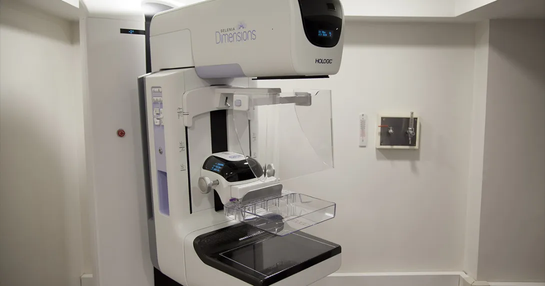 Mammography equipment