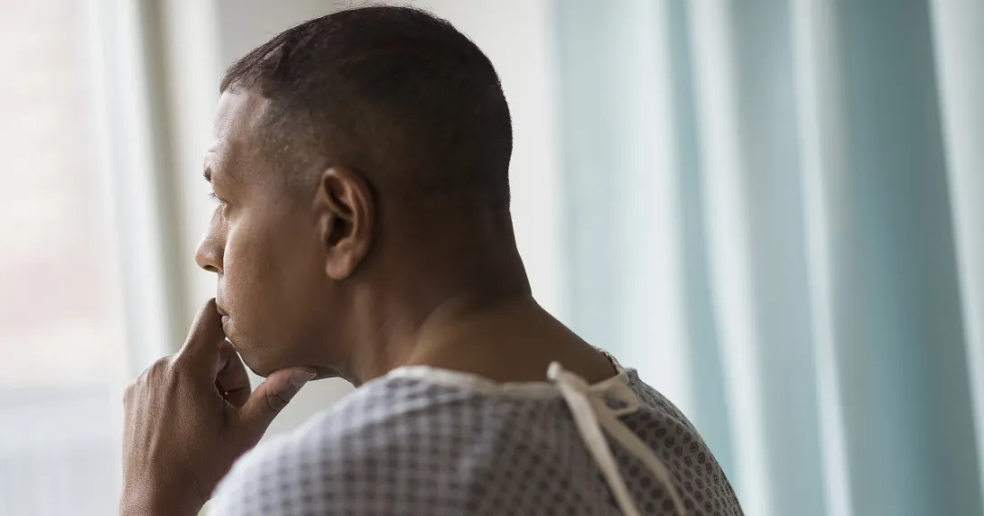 patient at hospital