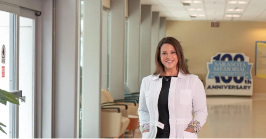 Susan Grimwood, DNP, APRN, of Sarasota Memorial Health Care System
