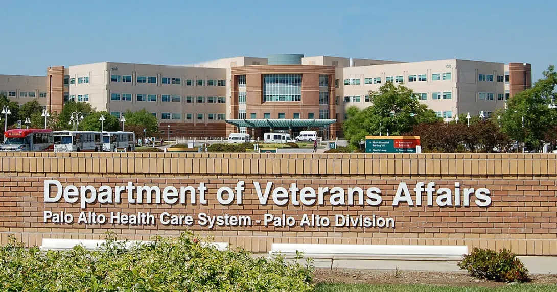 VA medical center in Palo Alto, California